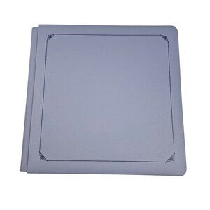 Creative Memories Album Periwinkle 12 x 12 With 30 White Pages and Protectors